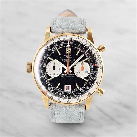 leather breitling navitimer|breitling chrono matic.